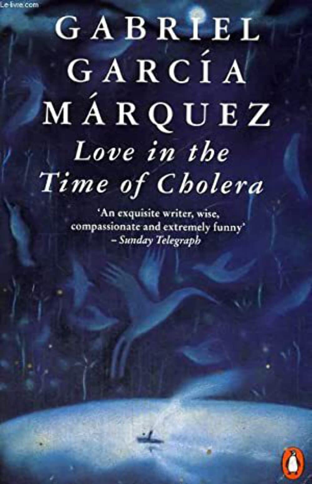 Love in the Time of Cholera book cover